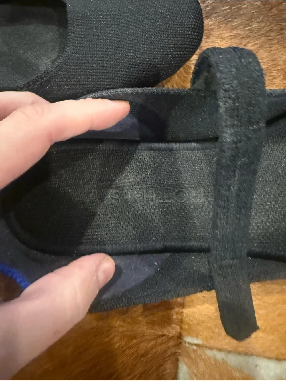 Rothy’s Square Toe Mary Jane Flats - Black